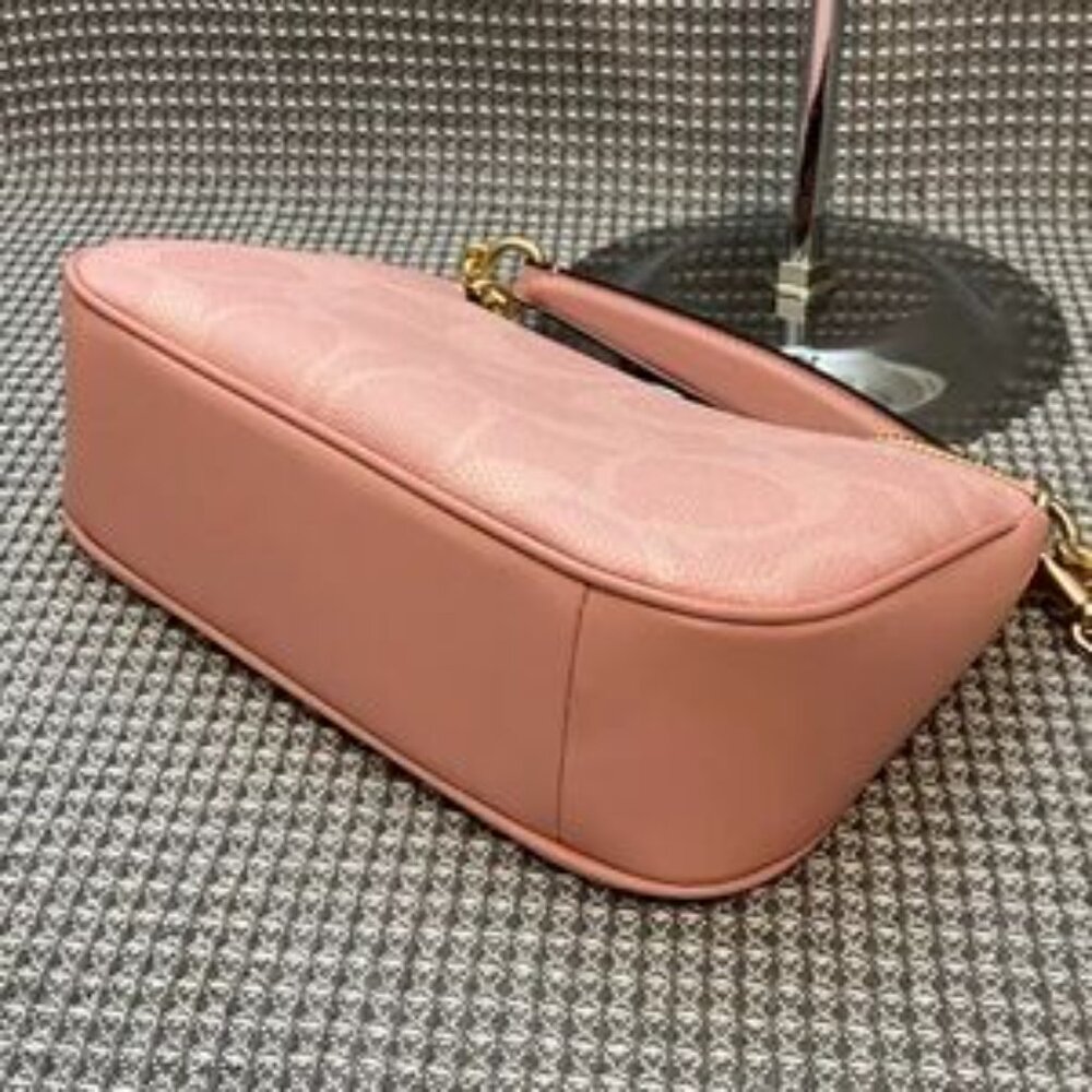 COACH TERI SHOULDER BAG IN SIGNATURE CANVAS - Picture 4 of 5